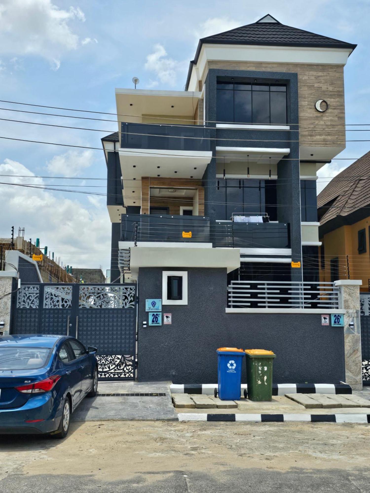 Sapphire Residences By Crystal Magodo Ikeja Buitenkant foto
